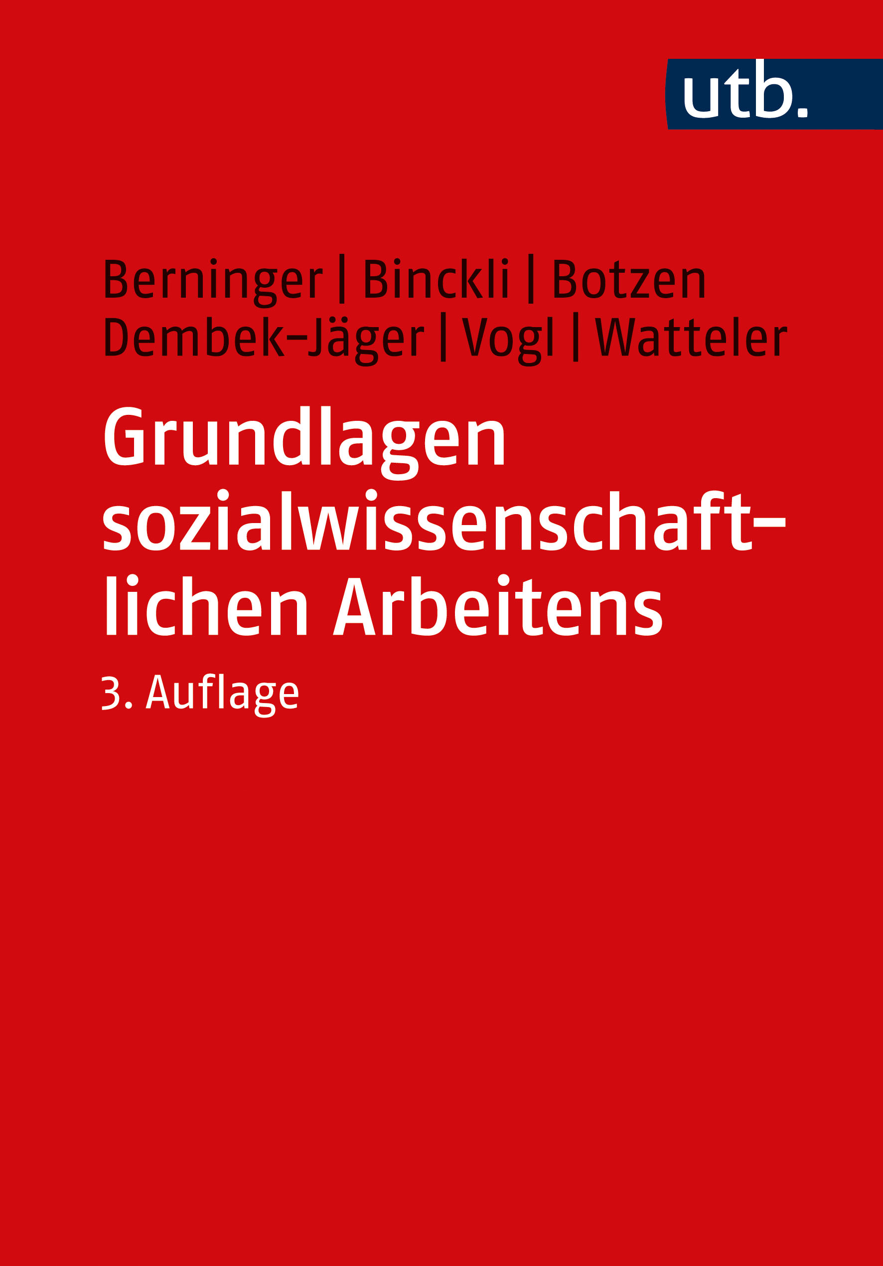 Buchcover Grundlagen sozialwissenschaftlichen Arbeitens